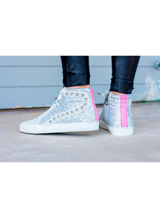 RAY GLITTER HIGH TOP