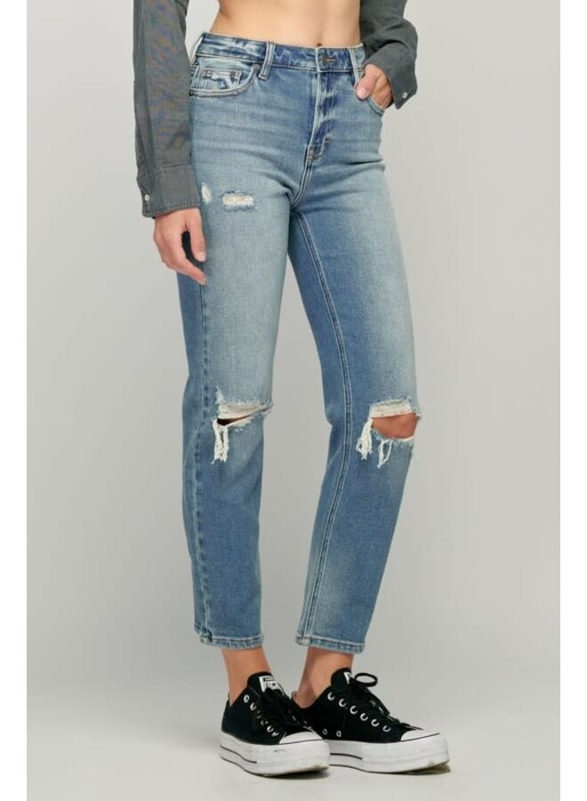 ZOEY HIGH RISE MOM JEAN