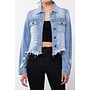 REBEL FRAYED DENIM JACKET