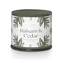 BALSAM & CEDAR VANITY TIN CANDLE 11.8 OZ 50 HOUR BURN TIME