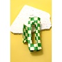 JUMBO CHECKERED HAIR CLAW CLIP