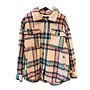 VALERY OVERSIZED BUTTON DOWN PLAID SHAKET