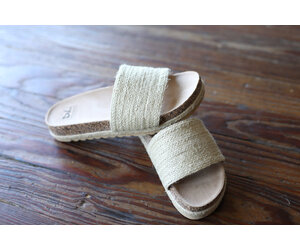 JANIE NATURAL JUTE SANDAL The Crowned Bird