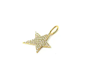 The Sis Kiss Lovestruck Bolt Charm Gold main image 0