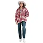 PRESLEY PLAID MAUVE SHACKET