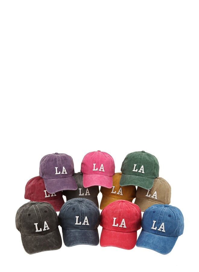 LA EMBROIDERED BALLCAP