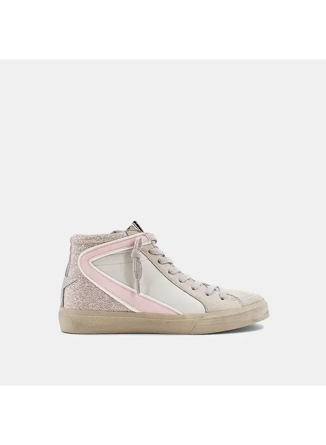 ROONEY CHAMPAGNE GLITTER SNEAKER