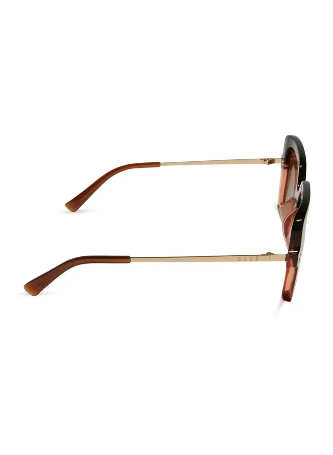 SANDRA - TAUPE OMBRE CRYSTAL + BROWN GRADIENT POLARIZED