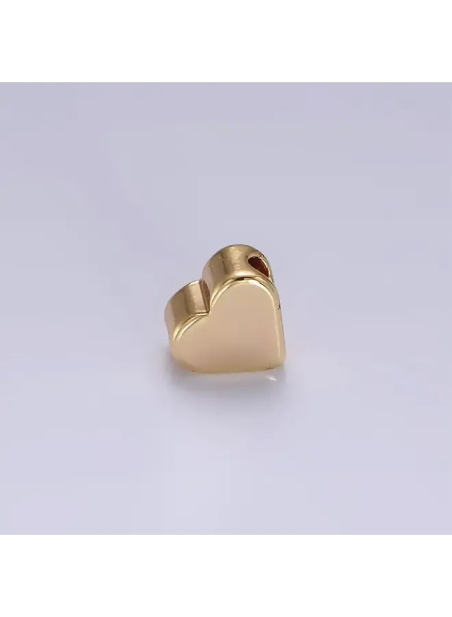 14K GF HEART SPACER BEAD