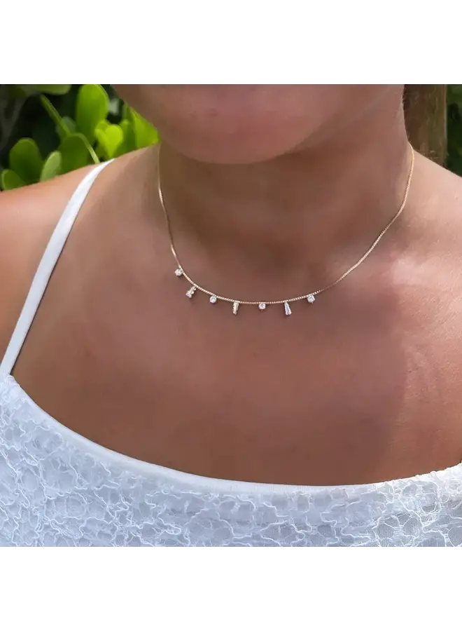 18K GF JASPER NECKLACE