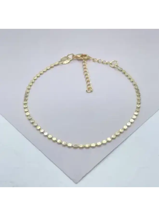 18K GF KEY WEST ANKLET - WATER FRIENDLY