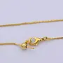 24K GF ADJUSTABLE BOX CHAIN - GOLD - 1MM - UP TO 20"