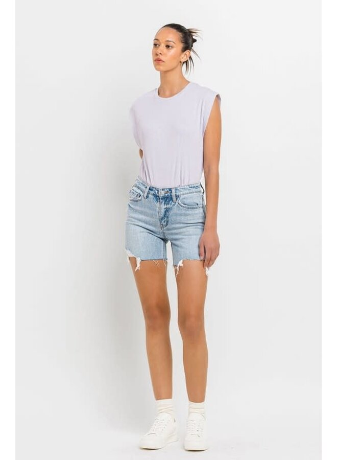 LORETTA HIGH RISE MIDI SHORTS