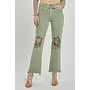 NOVA HIGH RISE STRAIGHT CROP JEANS-OLIVE