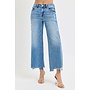 NIKKI HIGH RISE CROP WIDE LEG JEANS-MEDIUM WASH