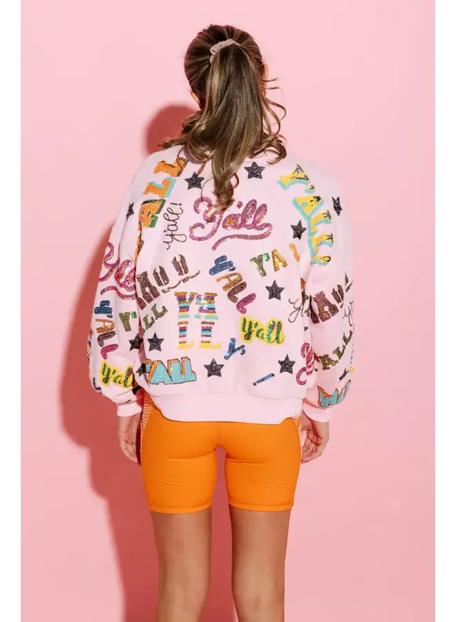 QOS YALL SCATTER SWEATSHIRT