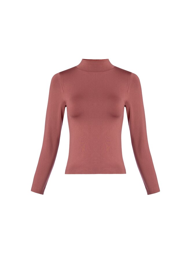 THE GO TO MOCK NECK TOP