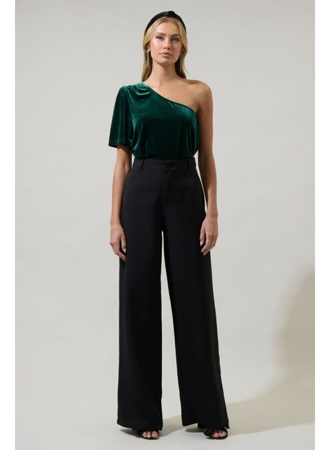 VELVET FIR OFF THE SHOULDER TOP
