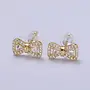 ESTELLA 24KGF BOW EARRINGS