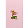 24KGF GOLF COURSE PEARL CHARM