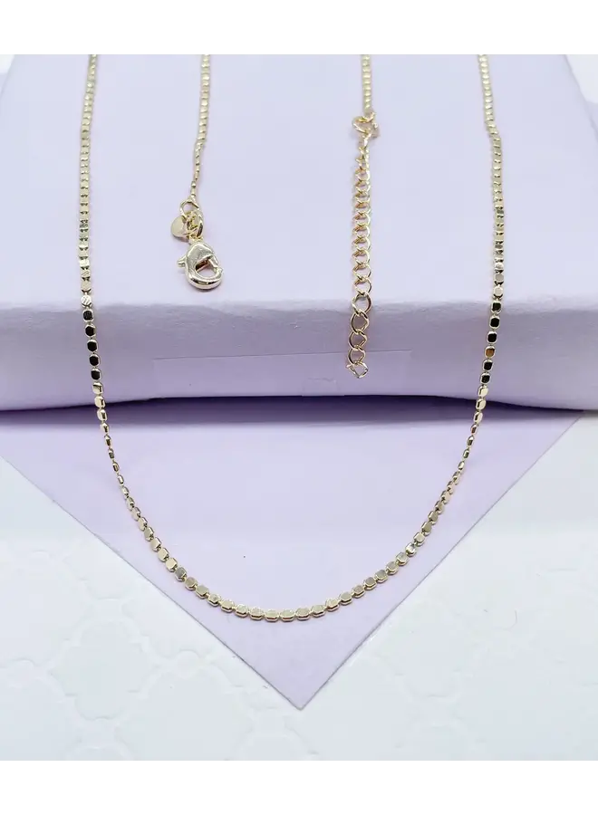 CALISTA 18KGF LAYERING CHAIN