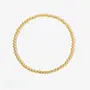 STRETCH BEAD BRACELET-18KGF 3MM