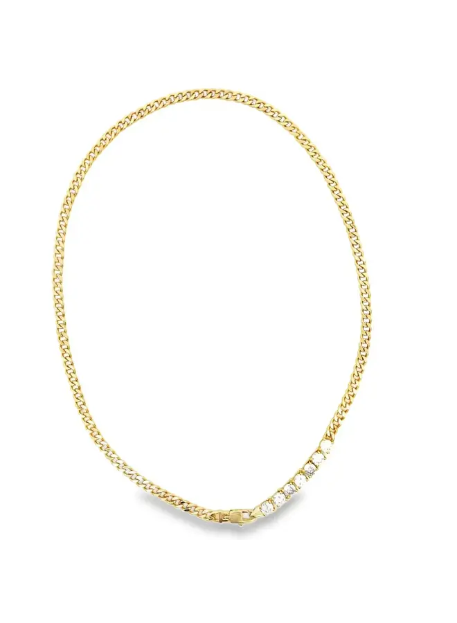 MARISOL NECKLACE-18KGF