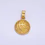 24KGF BASKETBALL CHARM