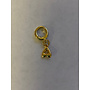 24KGF MINI GROOVY INITIAL CLIP CHARM