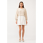 MIX IT UP NATURAL SWEATER DRESS