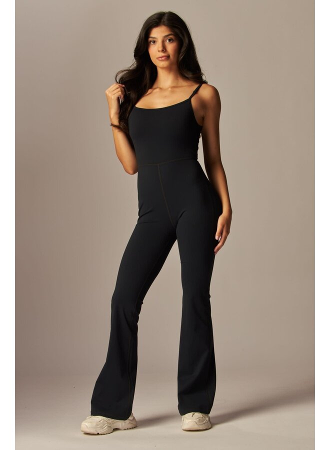 SOOO FLARED LEG JUMPSUIT