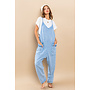 BLUE MINERAL WASHED FRENCH JUMPSUIT