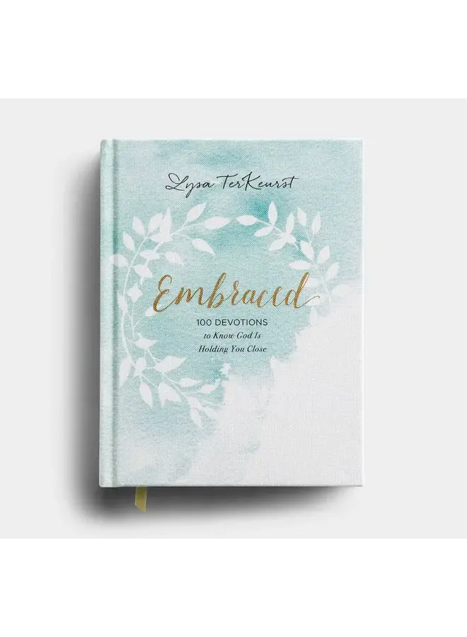 EMBRACED 100 DEVOTIONS HARDCOVER BOOK