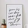 DREAM BIG LOVE DEEP PRINT 11X17
