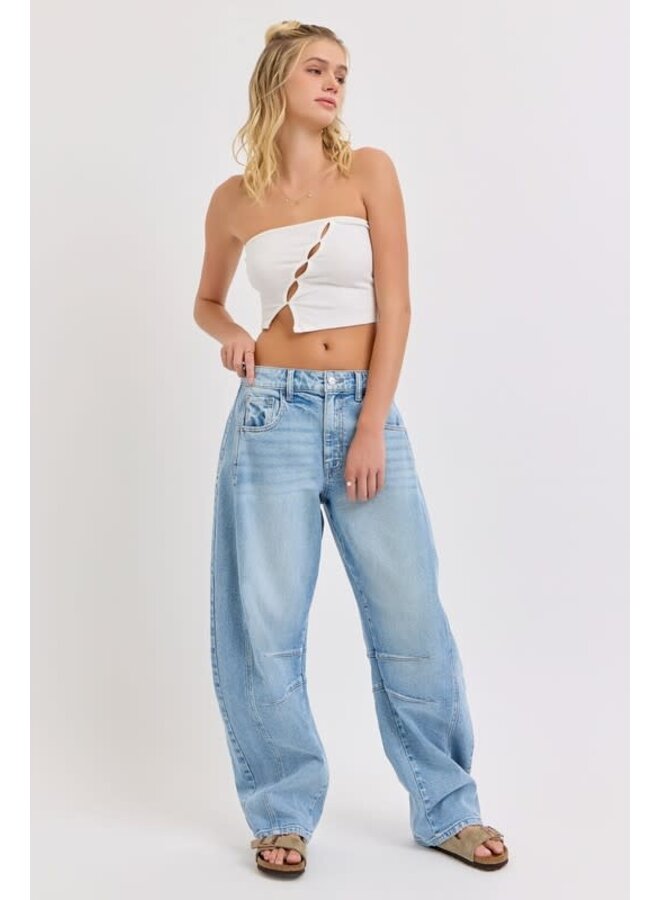 BRADEN LONG INSEAM BARREL JEAN