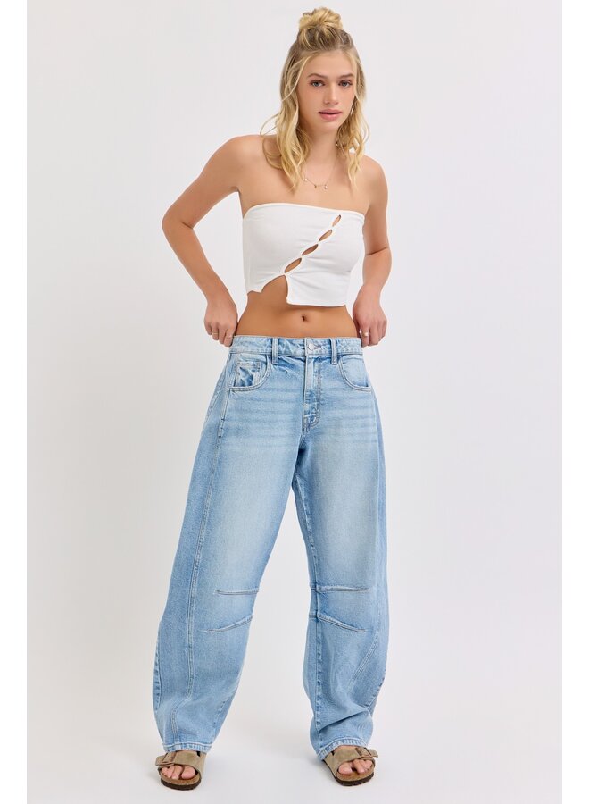 BRADEN LONG INSEAM BARREL JEAN