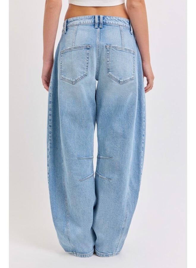 BRADEN LONG INSEAM BARREL JEAN