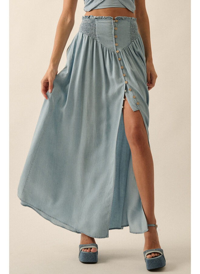 TAYLEN TENCIL MAXI SKIRT