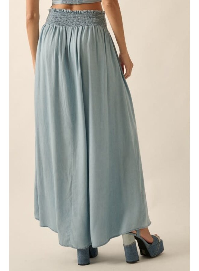 TAYLEN TENCIL MAXI SKIRT