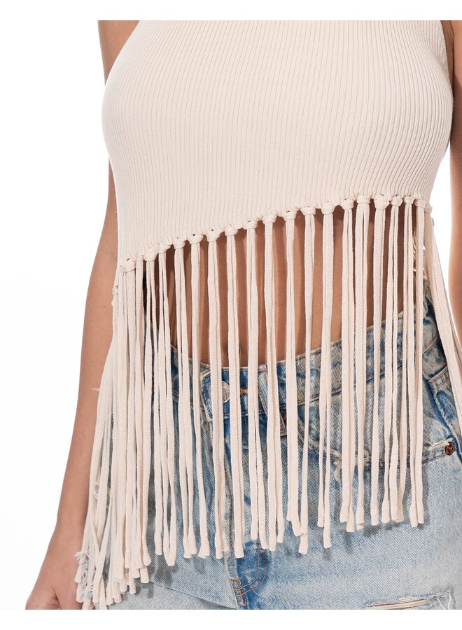 ALL THE FRINGE TOP