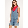 DO EVERYTHING SHORT OVERALL - MEDIUM WASH