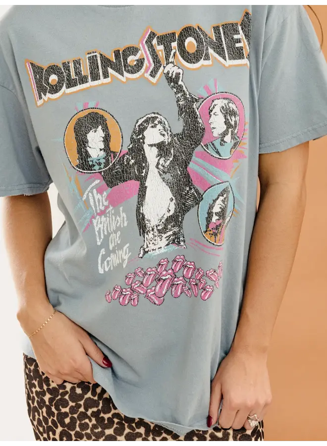 ROLLING STONES THE BRITISH ARE COMING TEE