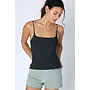CLEAN LINE SQUARE CAMI-BLACK