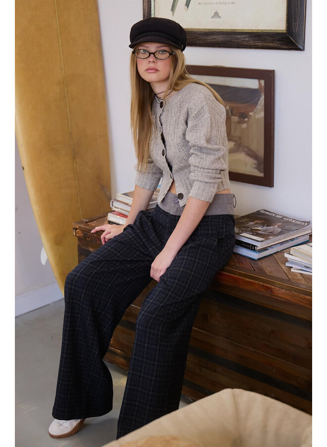 PRETTY IN PLAID PANT