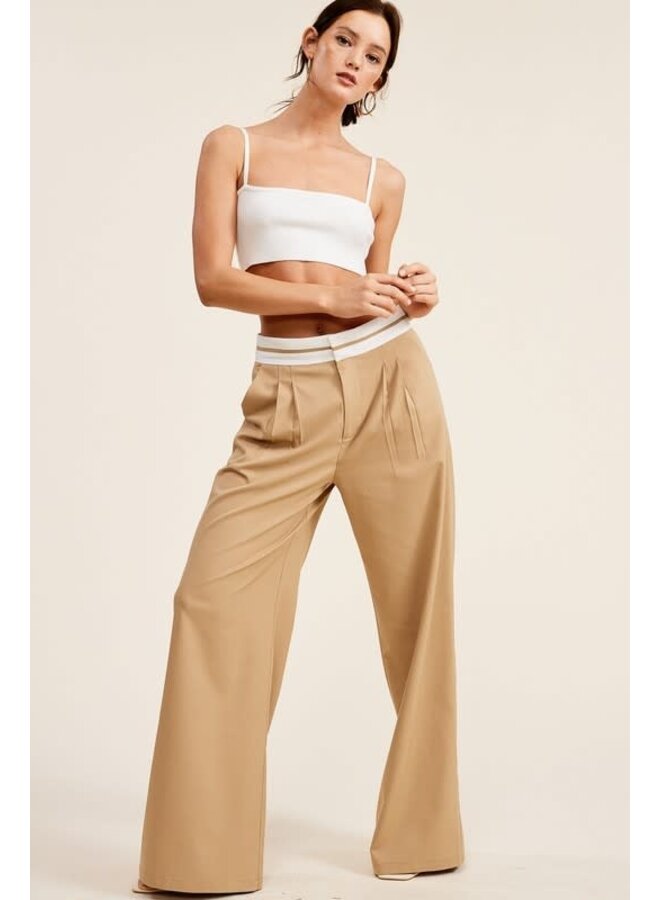 BEIGE BEIGE BABY PANT