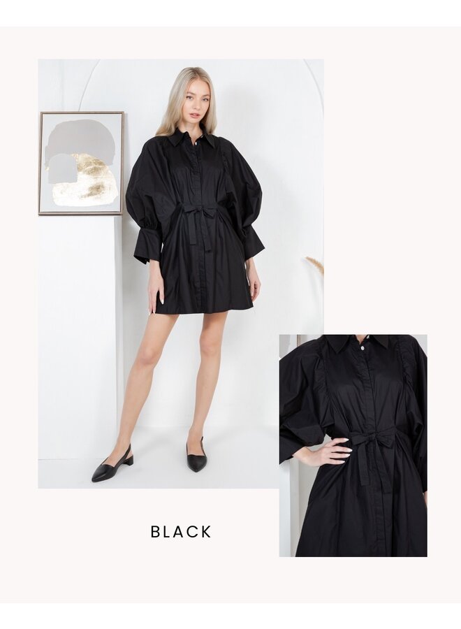 THE SIGNATURE DRESS-BLACK