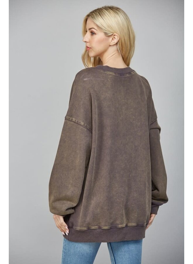 LOVE YOURSELF OVERSIZED SWEATSHIRT