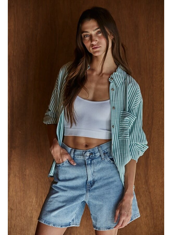 STRIPIN IT TOGETHER-GREEN