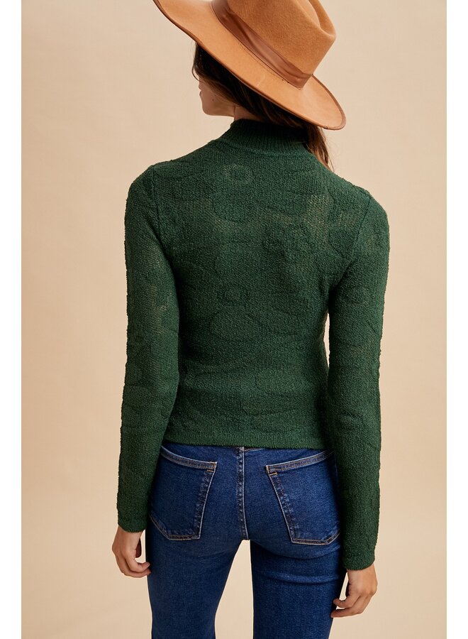 LOST IN THE FORREST TOP - HUNTER GREEN