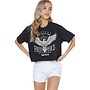 WON'T YOU FLY HIGH FREE BIRD CROPPED TEE